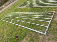 15ft 5 bar steel gate - 2