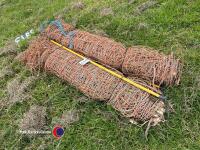 2 x electric sheep netting with good pins - 2