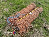 2 x electric sheep netting with good pins - 3