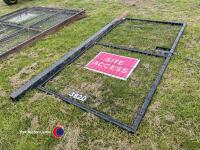 Mesh gate, 2.4m x 1.2m and post - 3
