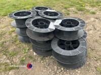 15 x plastic fencing reel from fencing wire - 2