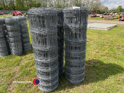 3 x rolls of stock netting