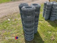 3 x rolls of stock netting - 2