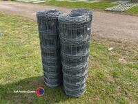 3 x rolls of stock netting - 3