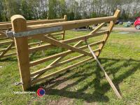 6ft wooden gate