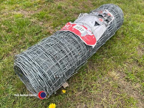 50m roll of stock fencing, new