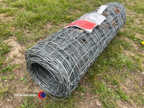 50m roll of stock fencing, new