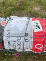 50m roll of stock fencing, new - 2