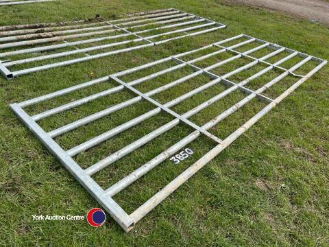 12ft heavy duty galvanised gate