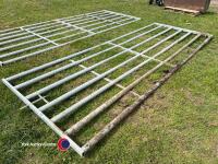 12ft heavy duty galvanised gate