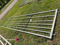 16ft galvanised gate - 2
