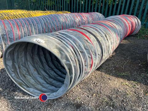 5m anti-slip tunnel, grey with red binding