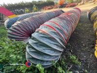 5m anti-slip tunnel, grey with red binding - 3