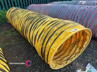 5m anti-slip tunnel, yellow with black binding - 2