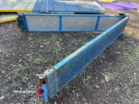 12ft foldable rubberised dog walk plank, blue - 3