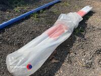 6 x 5ft jump poles, orange - 3