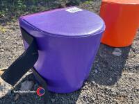 Purple soft back bump training aid - 2