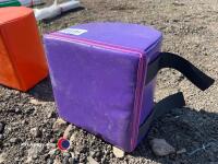 Purple soft back bump training aid - 3