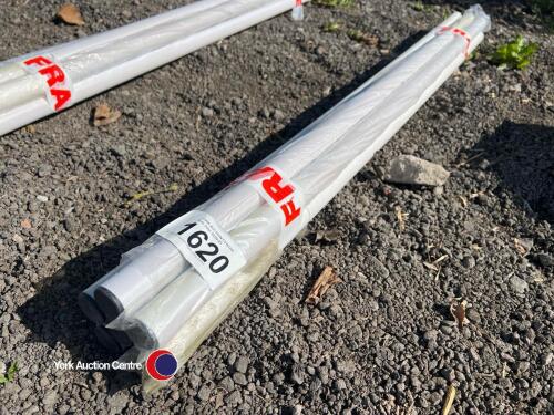 6 x 4ft European style jump poles