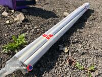 6 x 4ft European style jump poles - 3