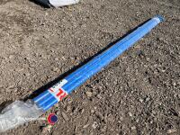 6 x thin blue training poles - 3