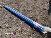 6 x thin blue training poles - 2