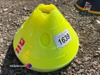 12 x yellow training domes