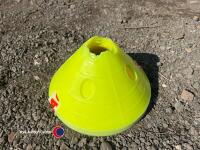 12 x yellow training domes - 2
