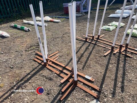 6 x 2 x 2 weaves with white poles