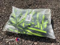 10 x reflective large dog harnesses - 2
