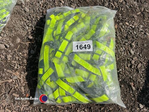 10 x reflective XL dog harnesses