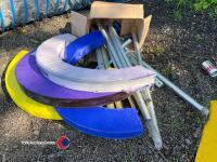 Quantity of breakaway tyre parts for spares/repairs - 2