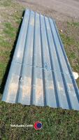 12 x 3m plus green roof sheets, new - 2
