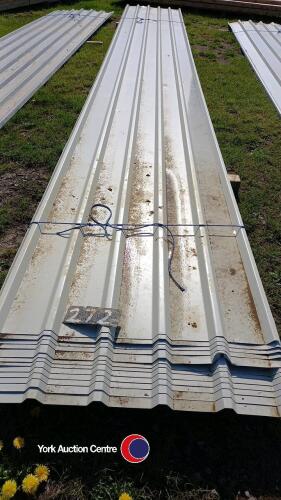12 x 7m plus roof panels, new