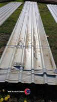 12 x 7m plus roof panels, new