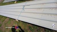 12 x 7m plus roof panels, new - 2