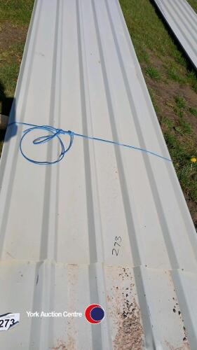 12 x 7m plus roof panels