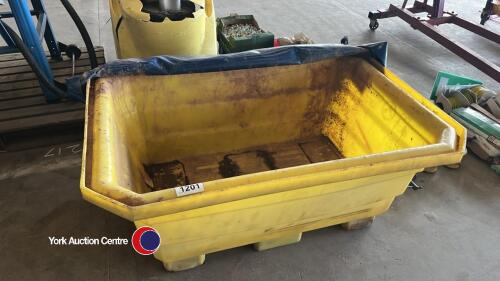 Builders mortar tub