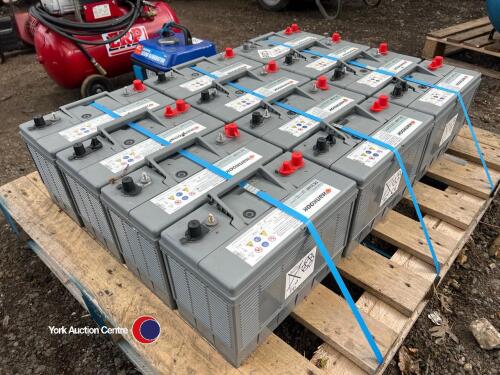 12 x 12v leisure batteries