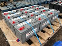 12 x 12v leisure batteries - 2