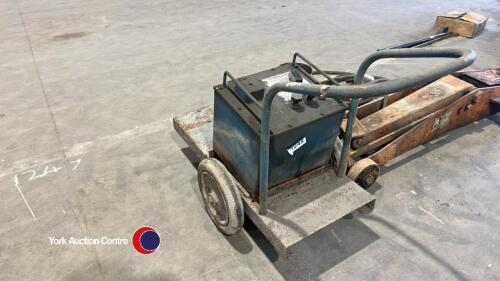 Pickhill Bantum welder on trolley.