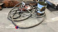 Pneumatic impact gun. 1 inch. Air line and 1 inch impact sockets. - 3