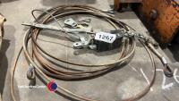 Come along winch and cable loops - 2