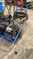 Petrol power washer and lance