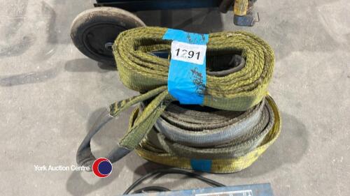 4x lifting/pulling straps 3T