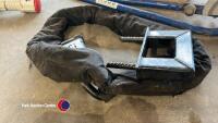 Large security chain with lock and anchor (key in office) - 2