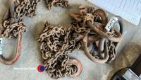 Set of 4 leg lifting chains - 2