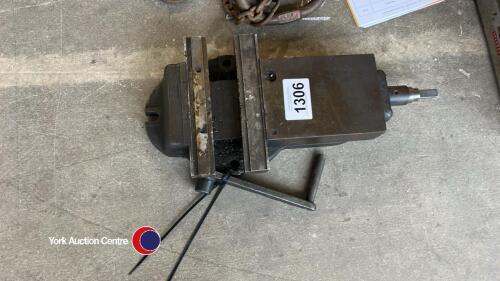 10in machine vice with handle