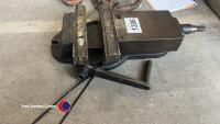 10in machine vice with handle - 2