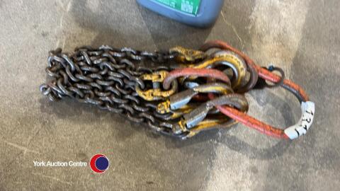 2 leg set of chains with shorteners